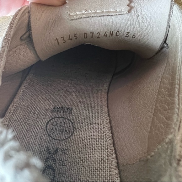 Geox Respira Lace Up Genuine Suede Flats | Nude Tan | Size 7 - Picture 11 of 14